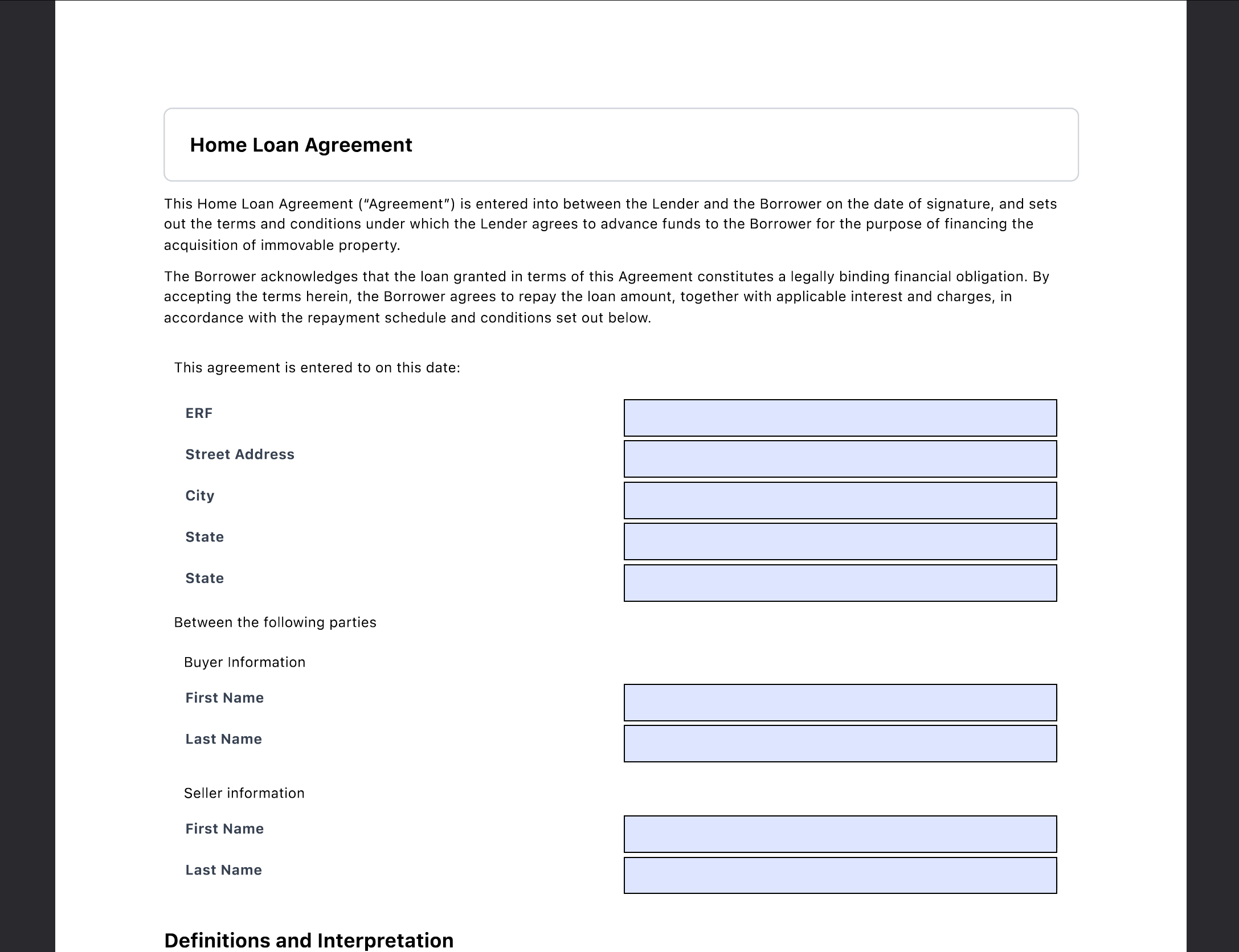 FileThis.io PDF Output - Professional PDF forms with editable fields ready for submission